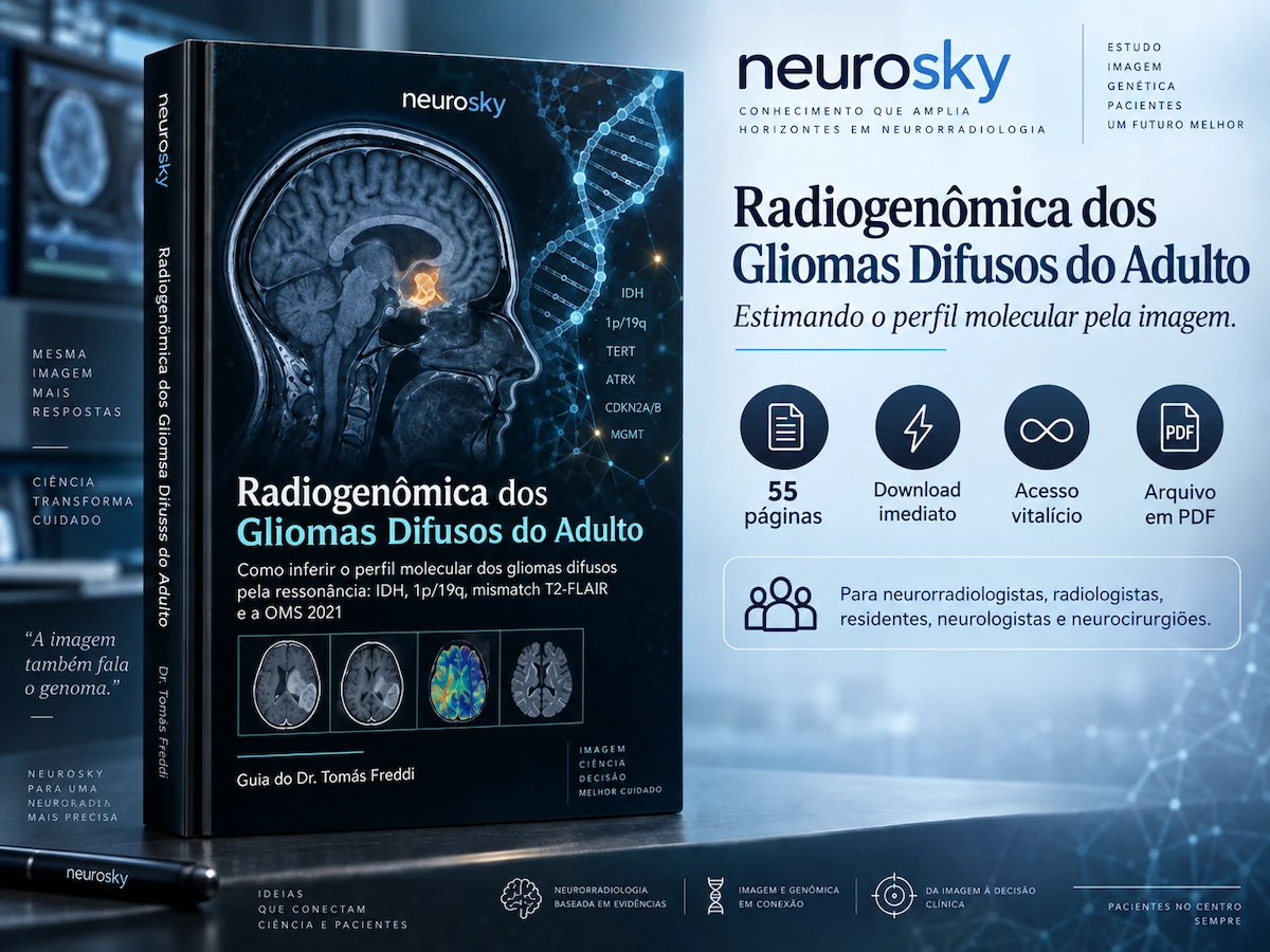 Capa de Radiogenômica dos Gliomas Difusos do Adulto — Ebook